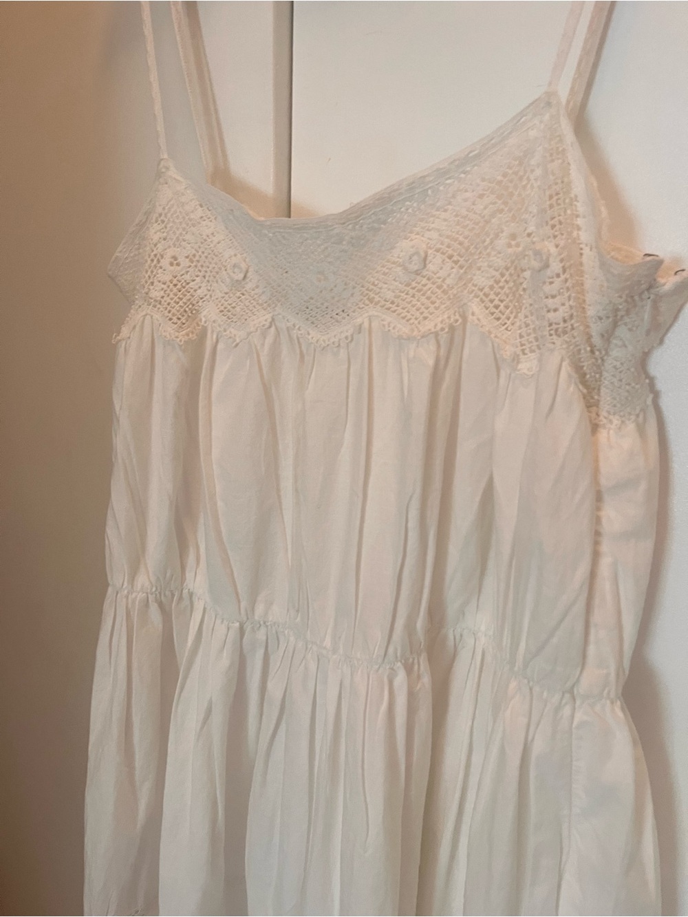 THE GREAT. The Rosette Crochet Dress - Picture 9 of 11